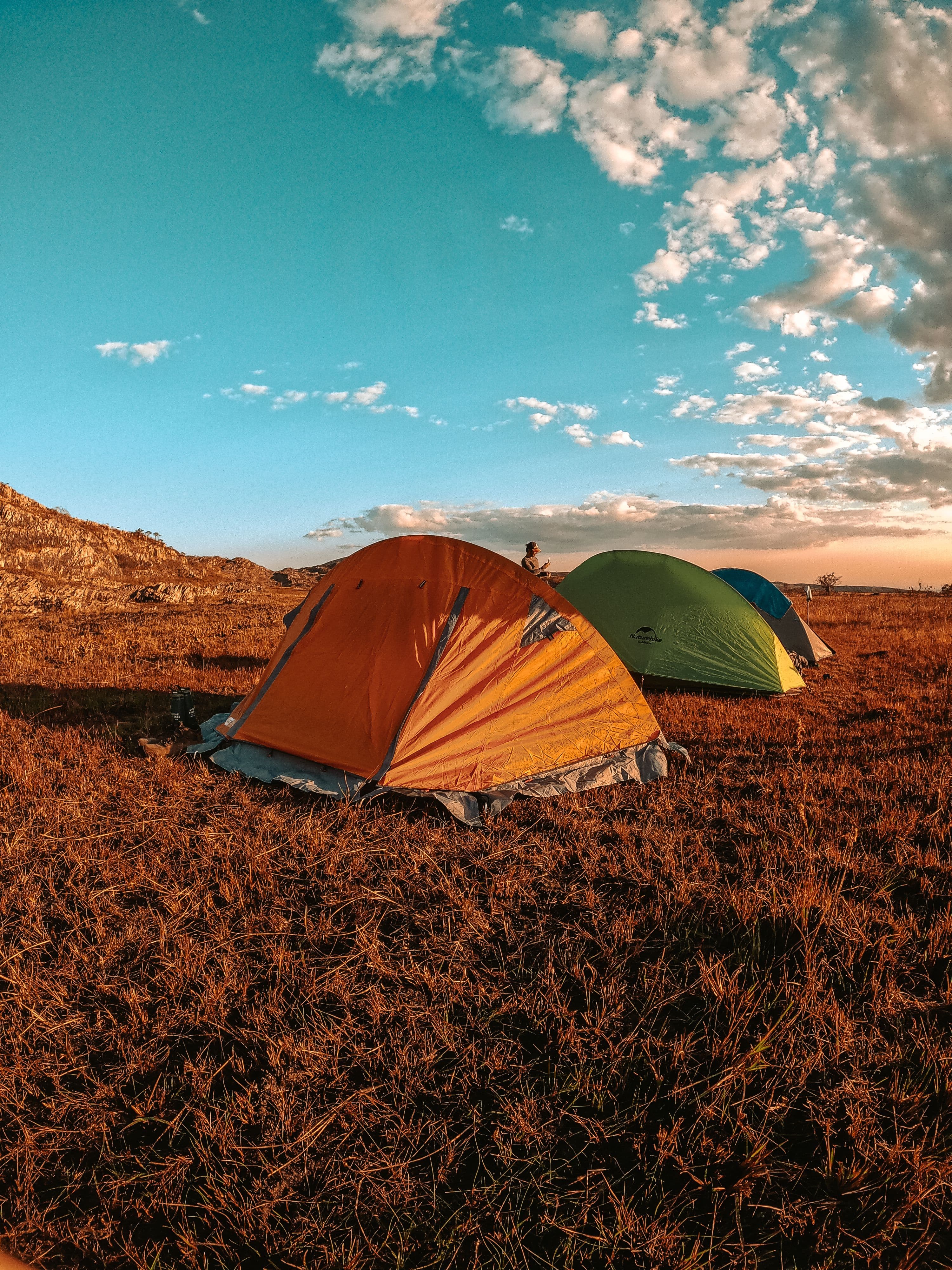 Fim de semana de camping