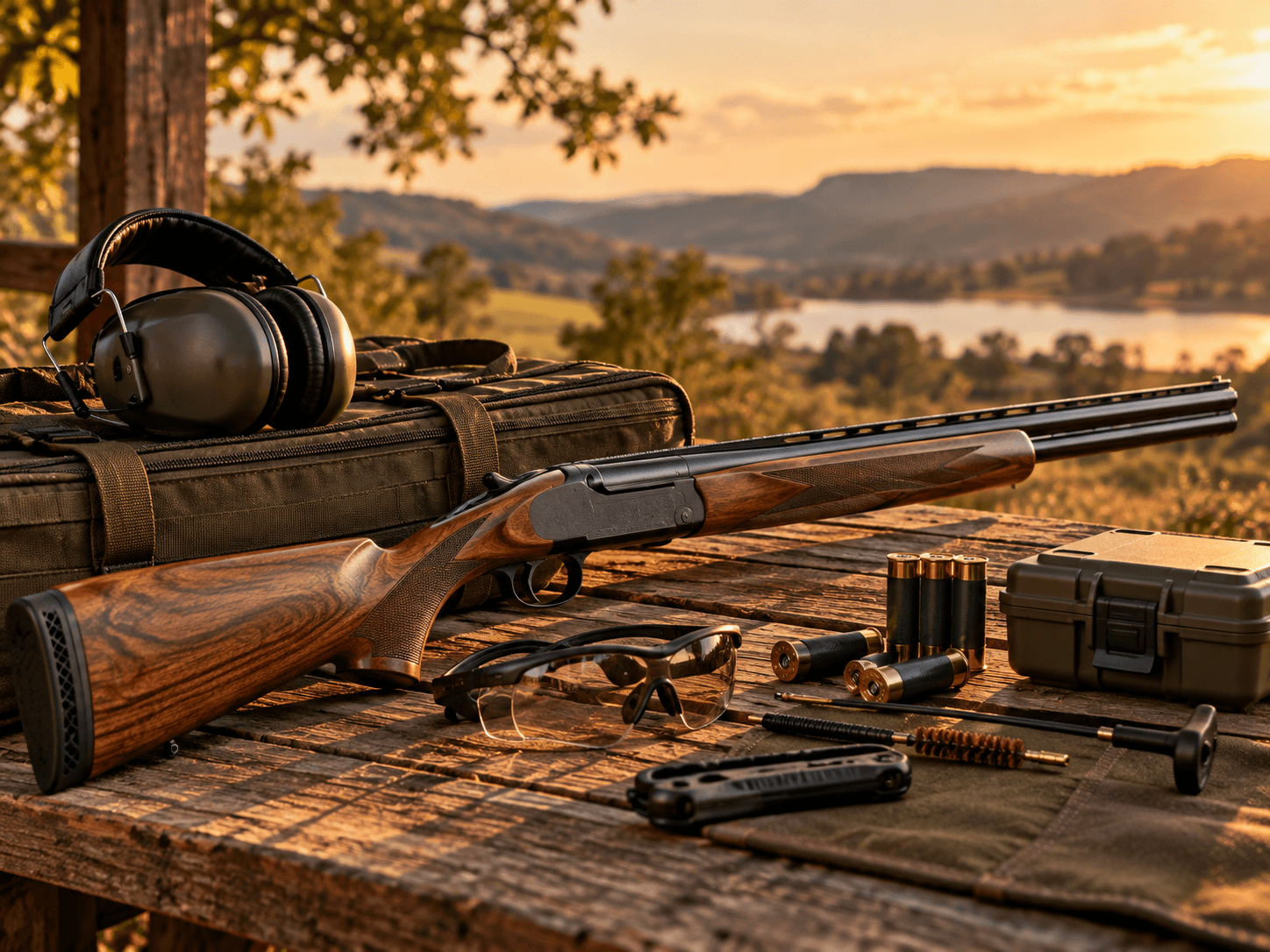 Armas esportivas e acessórios para uso legal e responsável