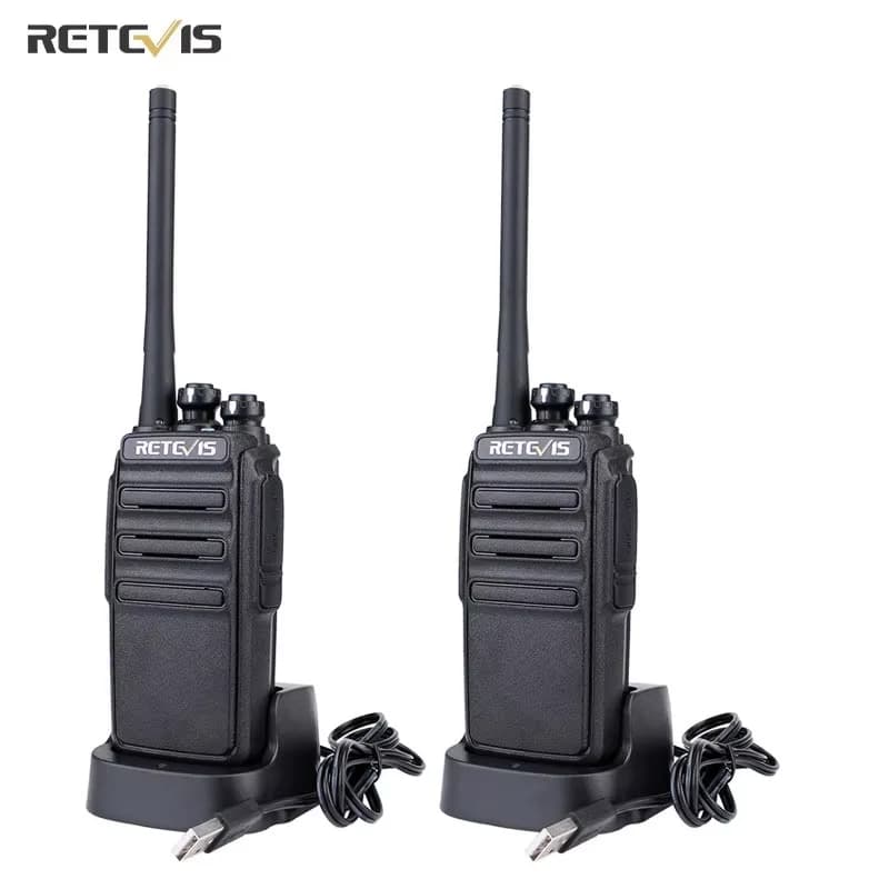 Retevis-Walkie Talkie profissional, de longo alcance, comunicador de rádio bidirecional, RT24, PMR, 446, H777S, H777S, 2 pcs