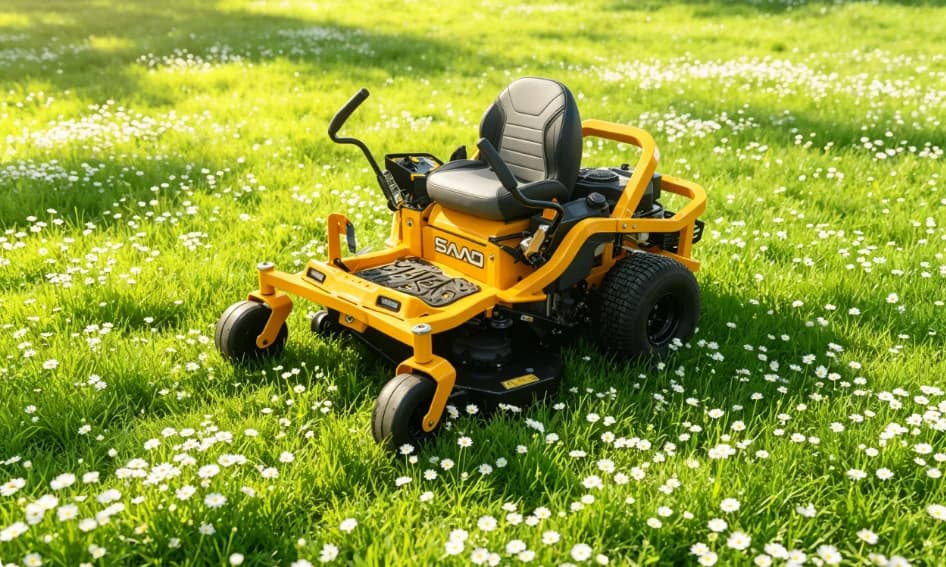 Cortador de Grama Robótico Elétrico de Alta Eficiência com GPS e Posicionamento RTK para Campos de Golfe