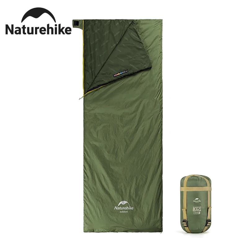 Saco de Dormir Naturehike LW180 Ultraleve para 3 Estações, Saco de Dormir para Primavera e Verão, Ideal para Caminhadas e Acampamentos