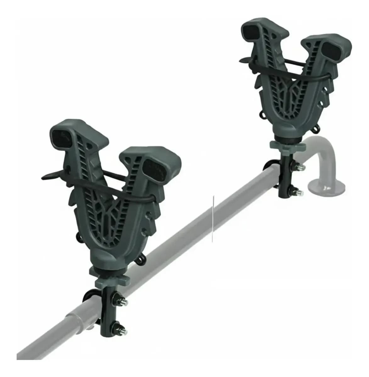 Suporte Para Arma Rifle Espingarda Quadriciclo Moto Borracha